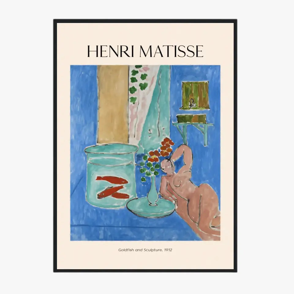 Henri Matisse Goldfish And Sculpture