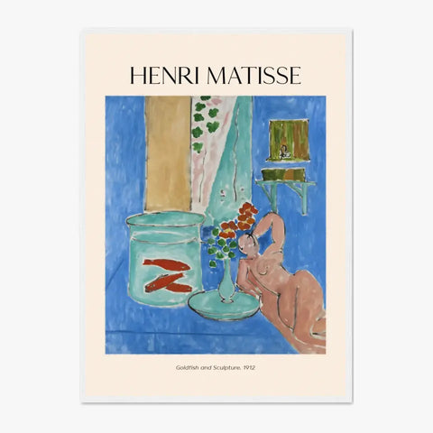 Henri Matisse Goldfish And Sculpture