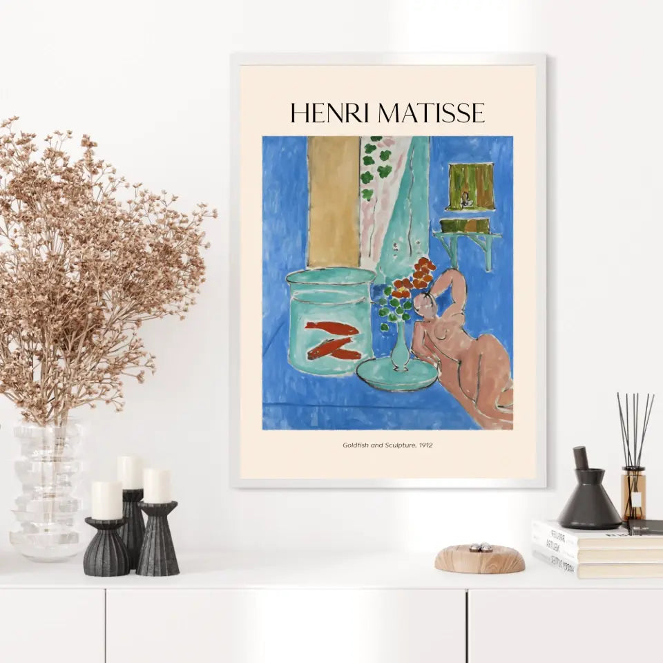 Henri Matisse Goldfish And Sculpture