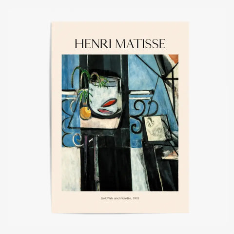 Henri Matisse Goldfish And Palette
