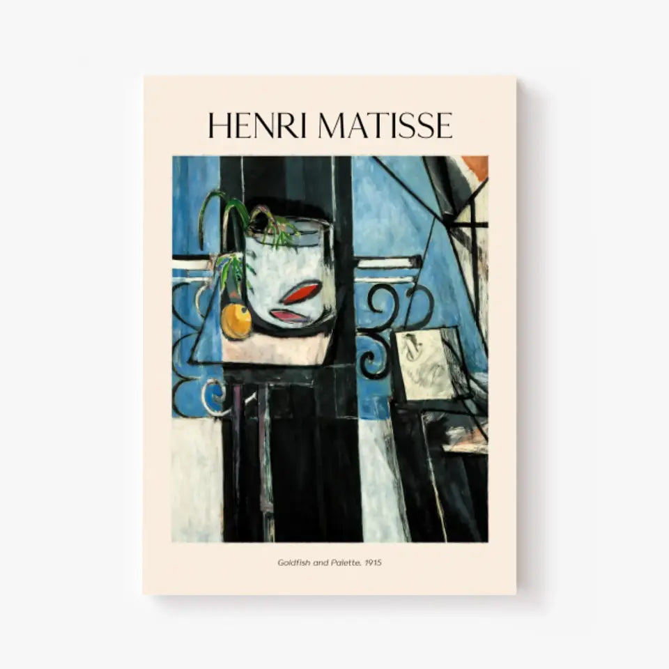 Henri Matisse Goldfish And Palette