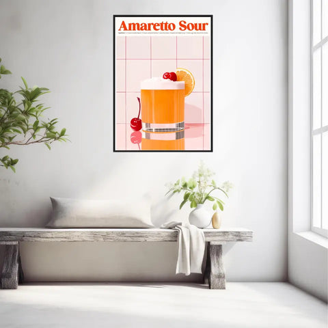 Affiche Et Tableau Cuisine Cocktail Amaretto Sour