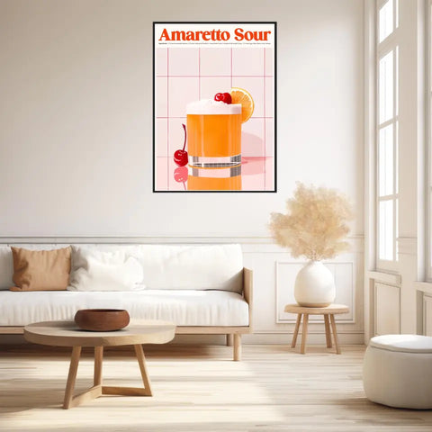 Affiche Et Tableau Cuisine Cocktail Amaretto Sour