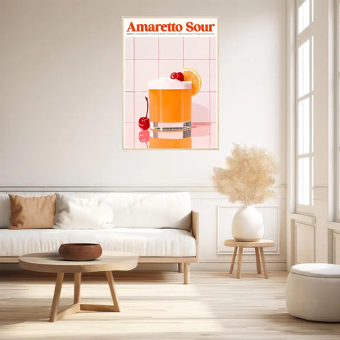 Affiche Et Tableau Cuisine Cocktail Amaretto Sour