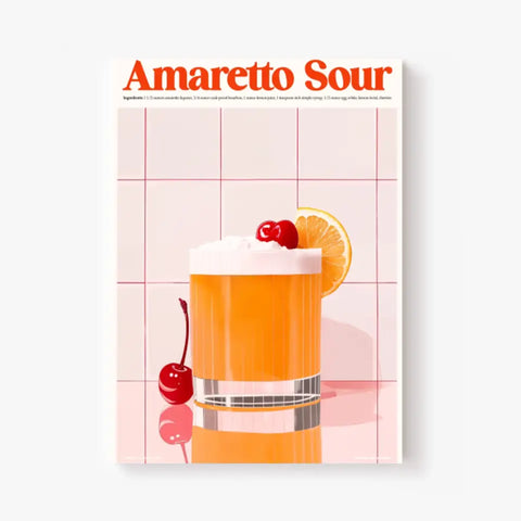 Affiche Et Tableau Cuisine Cocktail Amaretto Sour