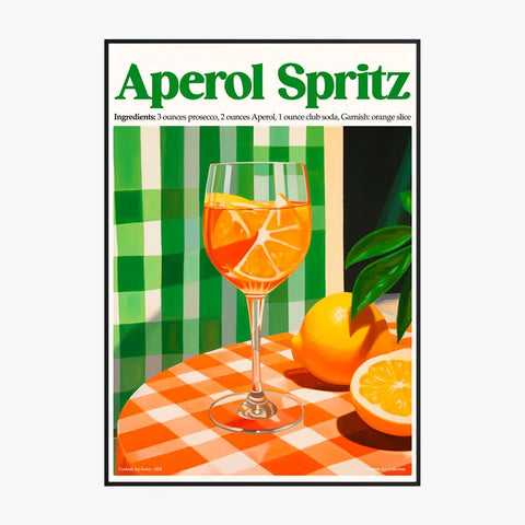 Affiche Et Tableau Cuisine Cocktail Aperol Spritz