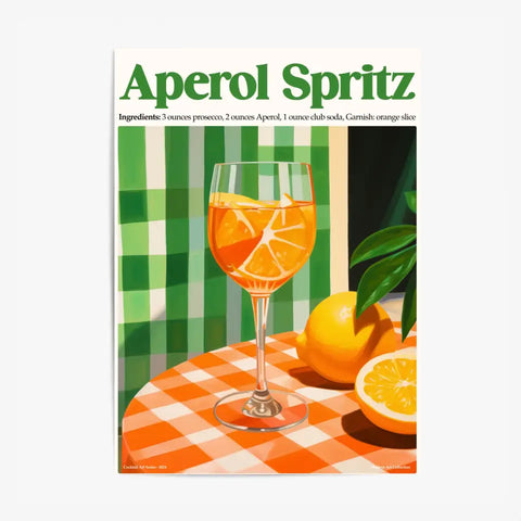 Affiche Et Tableau Cuisine Cocktail Aperol Spritz