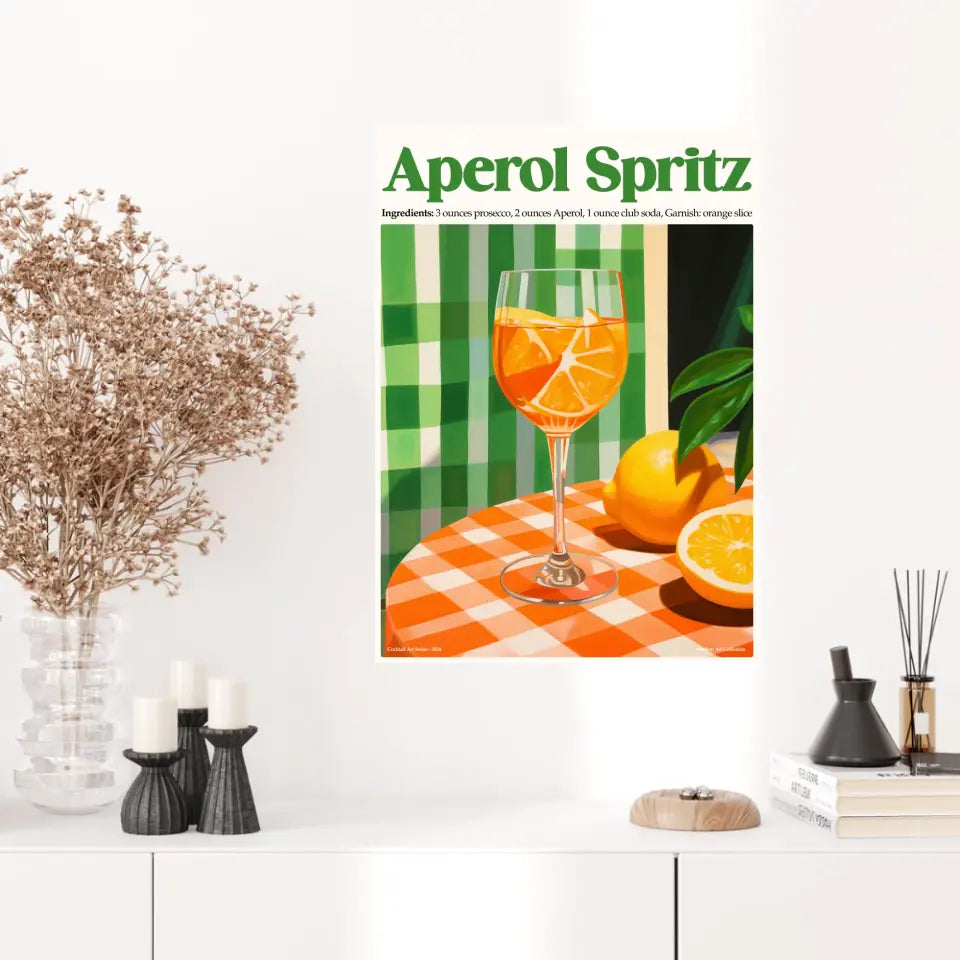 Affiche Et Tableau Cuisine Cocktail Aperol Spritz