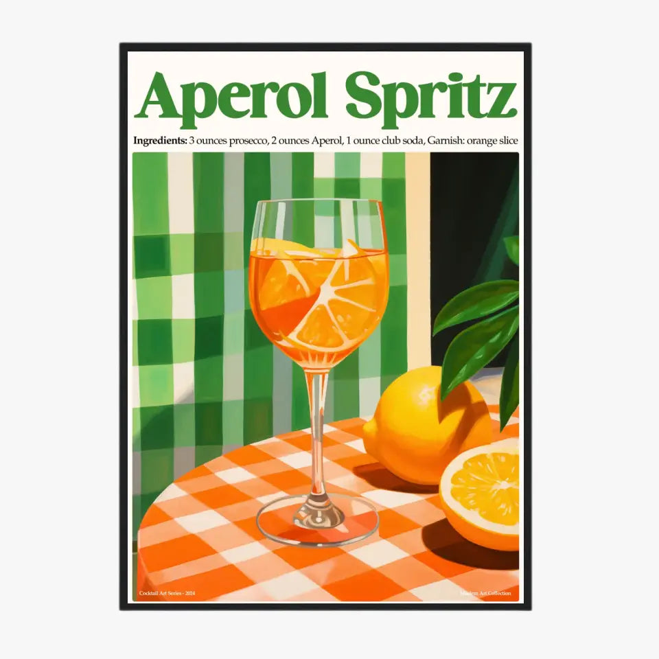 Affiche Et Tableau Cuisine Cocktail Aperol Spritz