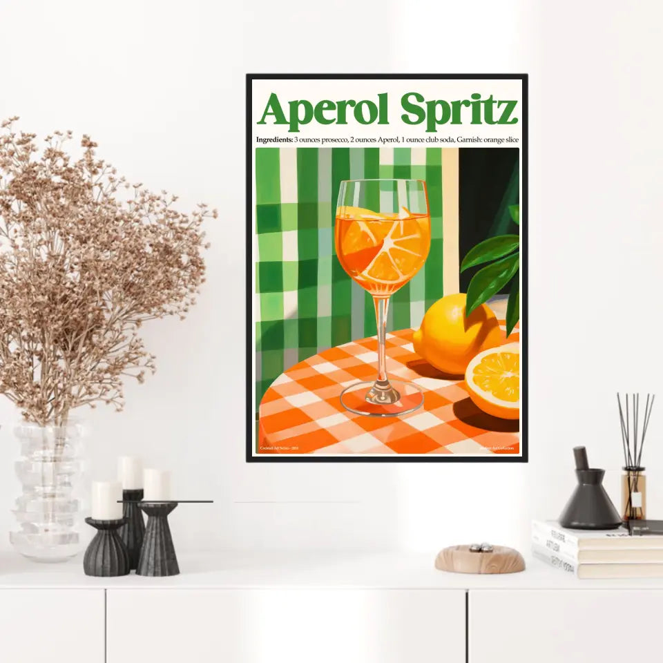 Affiche Et Tableau Cuisine Cocktail Aperol Spritz