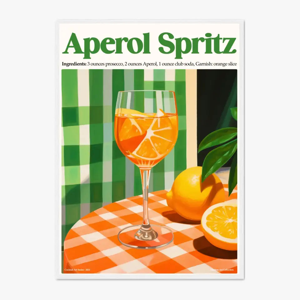 Affiche Et Tableau Cuisine Cocktail Aperol Spritz