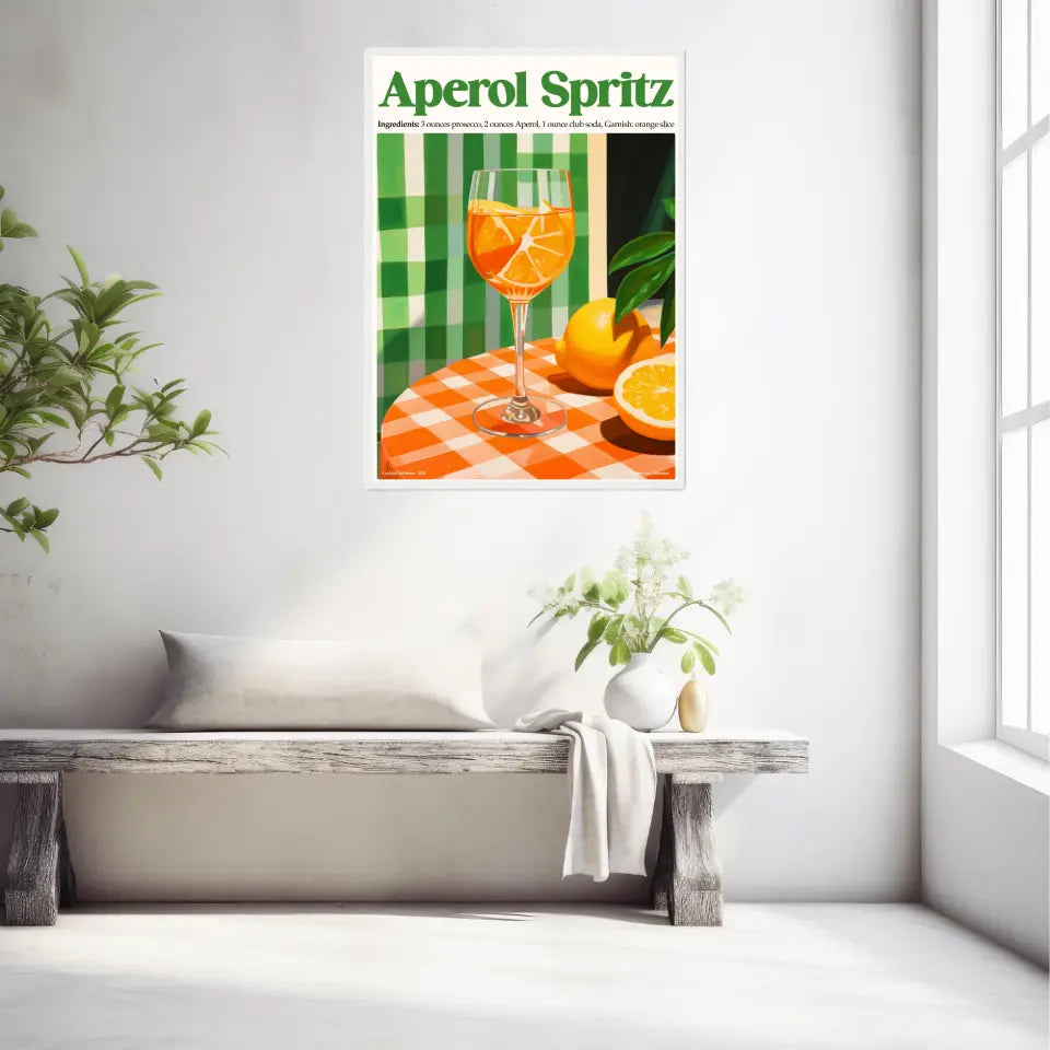 Affiche Et Tableau Cuisine Cocktail Aperol Spritz