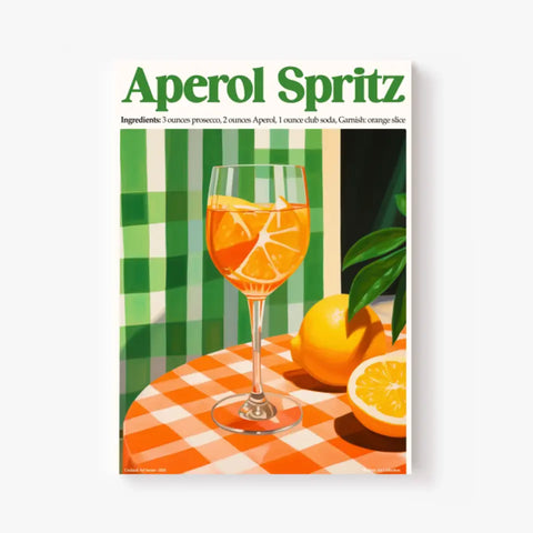 Affiche Et Tableau Cuisine Cocktail Aperol Spritz