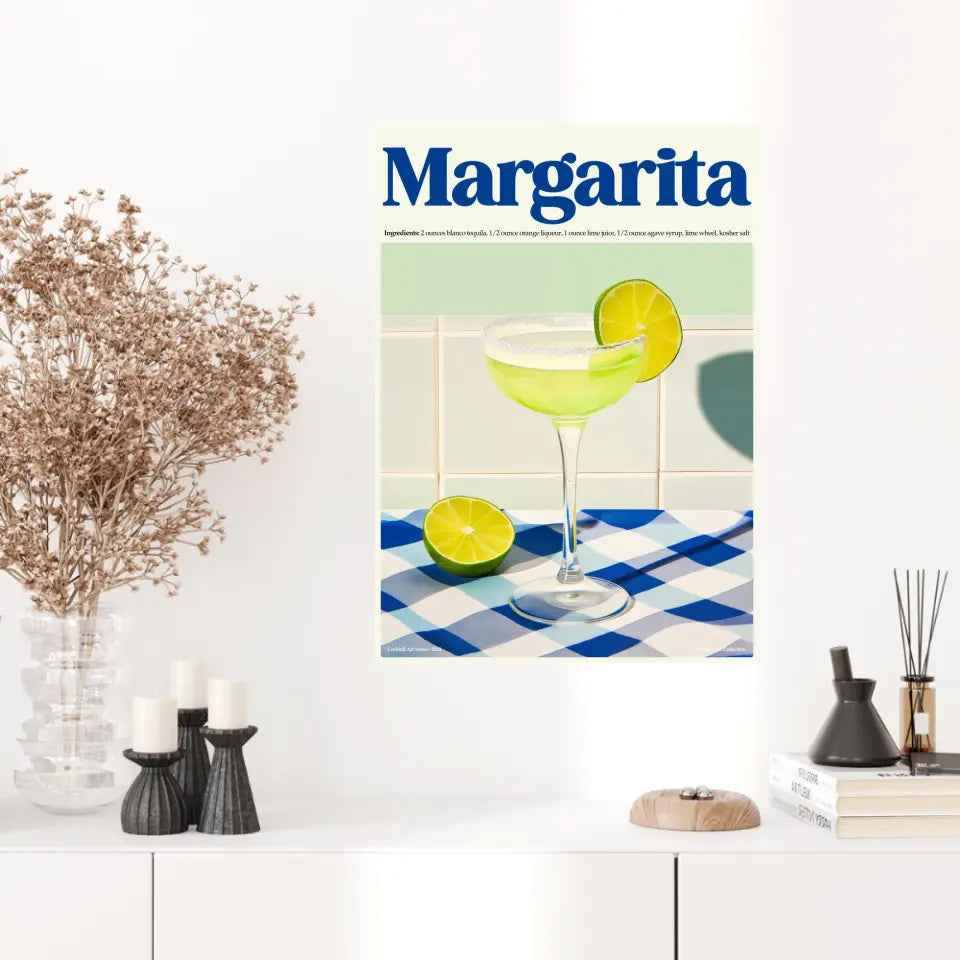 Affiche Et Tableau Cuisine Cocktail Margarita