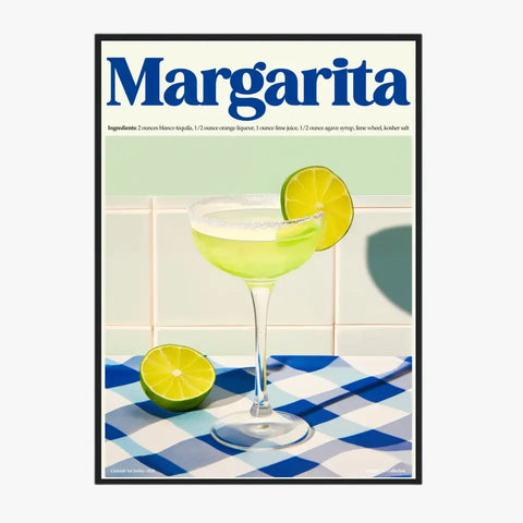 Affiche Et Tableau Cuisine Cocktail Margarita