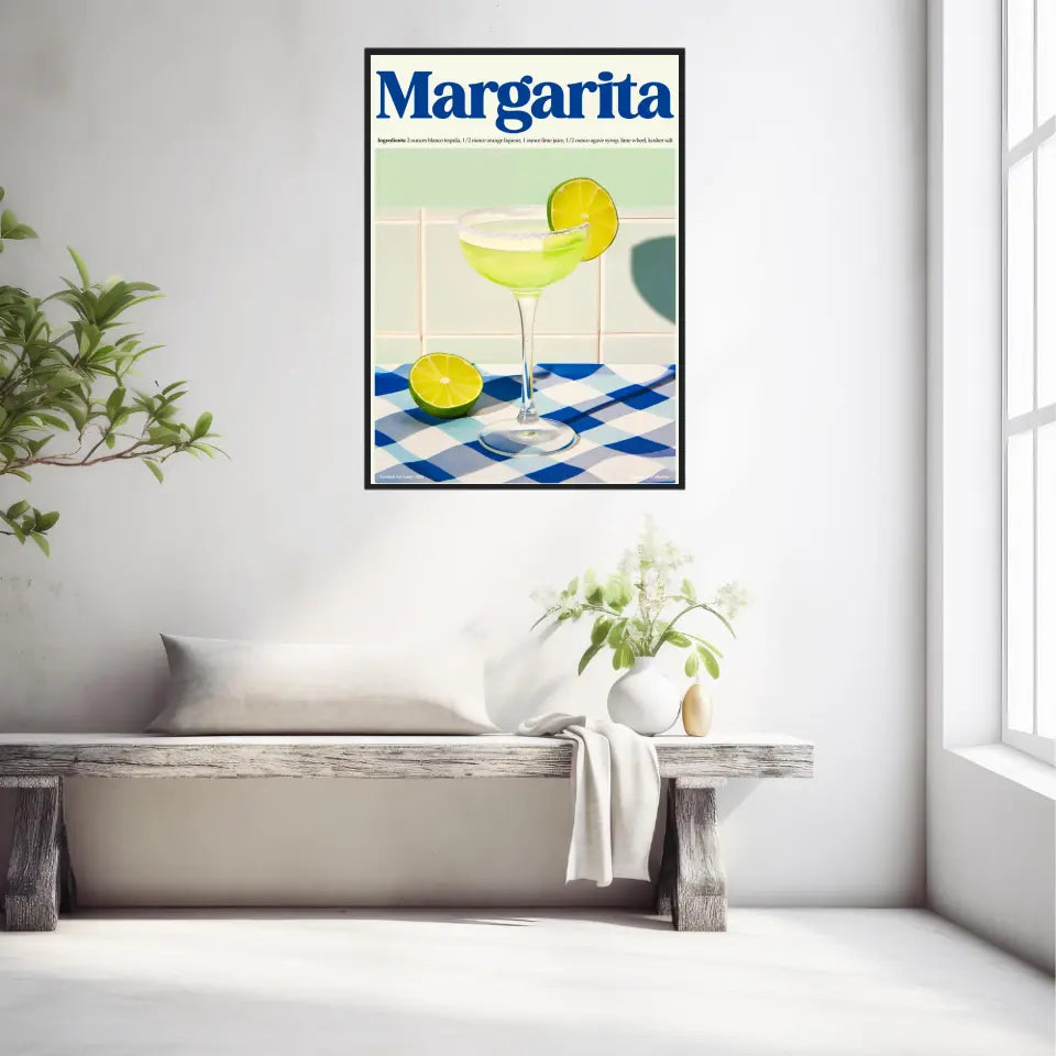 Affiche Et Tableau Cuisine Cocktail Margarita