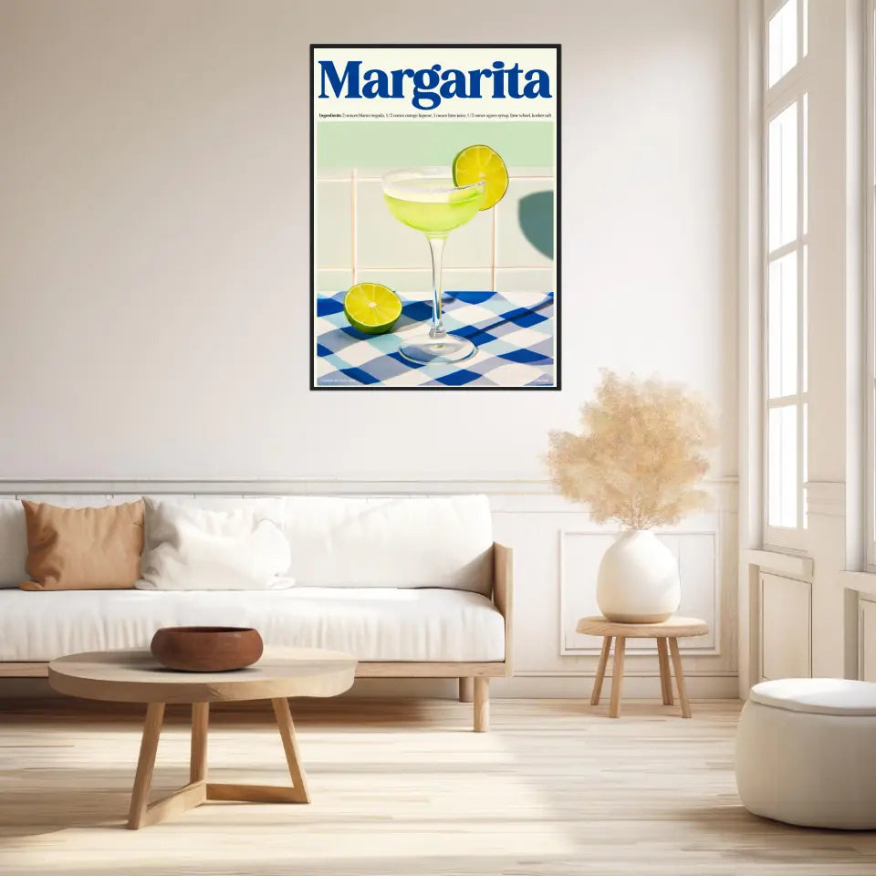 Affiche Et Tableau Cuisine Cocktail Margarita