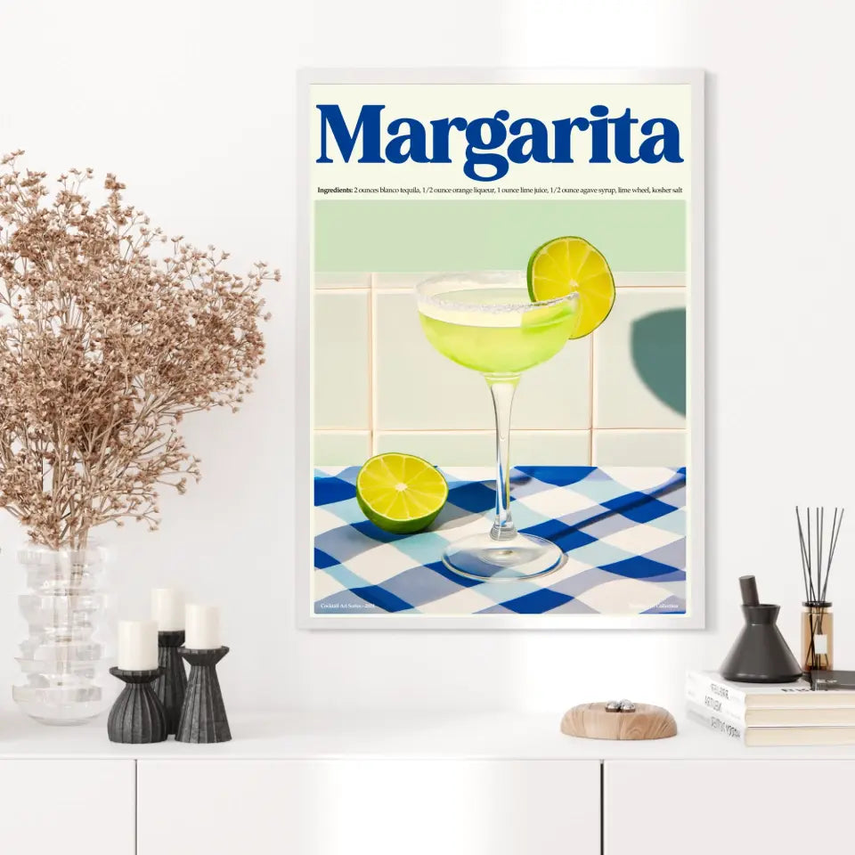 Affiche Et Tableau Cuisine Cocktail Margarita