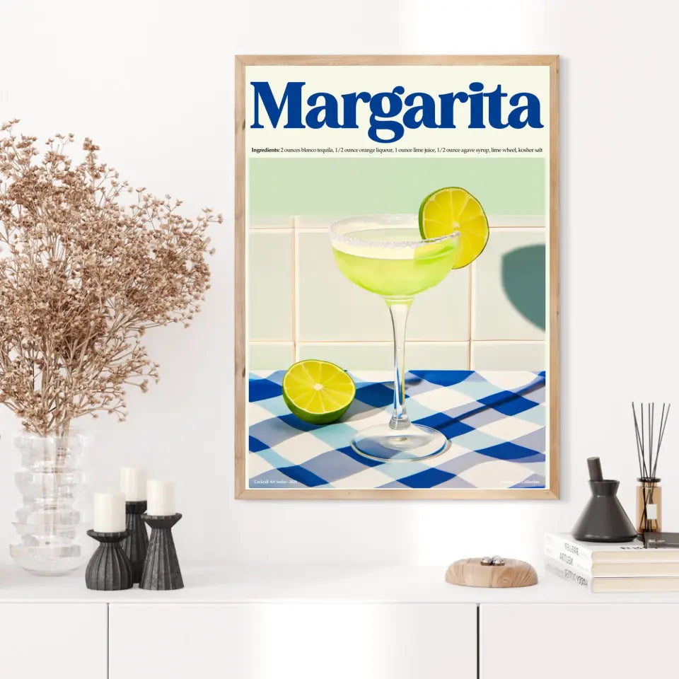 Affiche Et Tableau Cuisine Cocktail Margarita