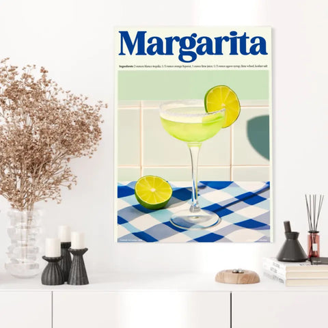 Affiche Et Tableau Cuisine Cocktail Margarita