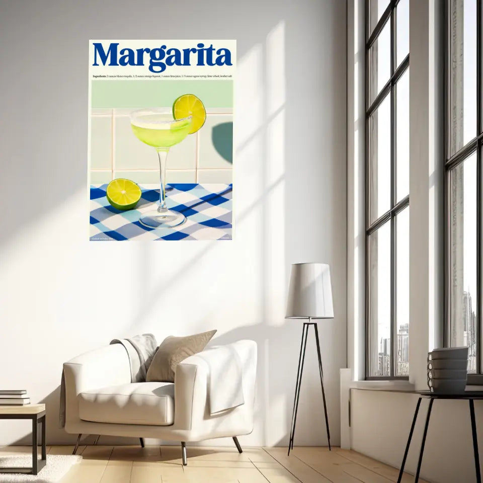 Affiche Et Tableau Cuisine Cocktail Margarita