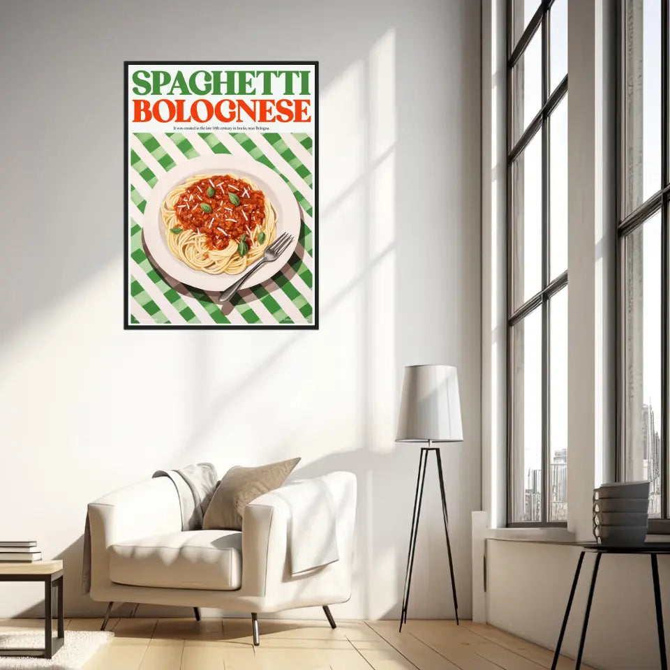 Affiche Et Tableau Cuisine Spaghetti Bolognese