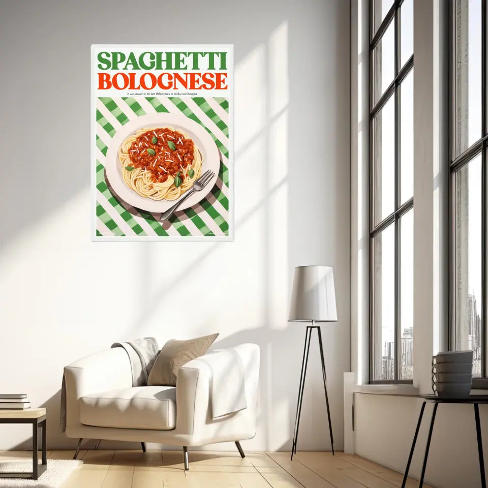 Affiche Et Tableau Cuisine Spaghetti Bolognese