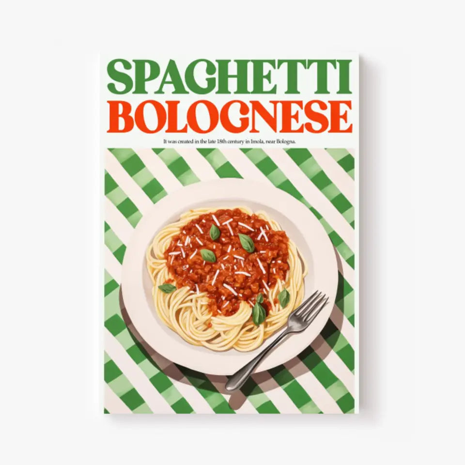 Affiche Et Tableau Cuisine Spaghetti Bolognese