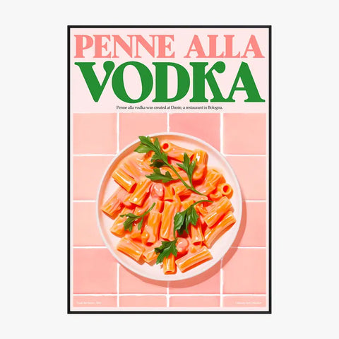 Affiche Et Tableau Cuisine Penne Alla Wodka