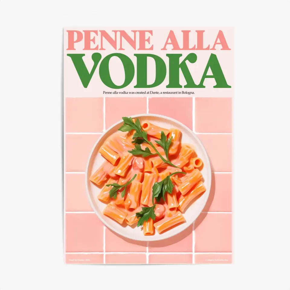 Affiche Et Tableau Cuisine Penne Alla Wodka