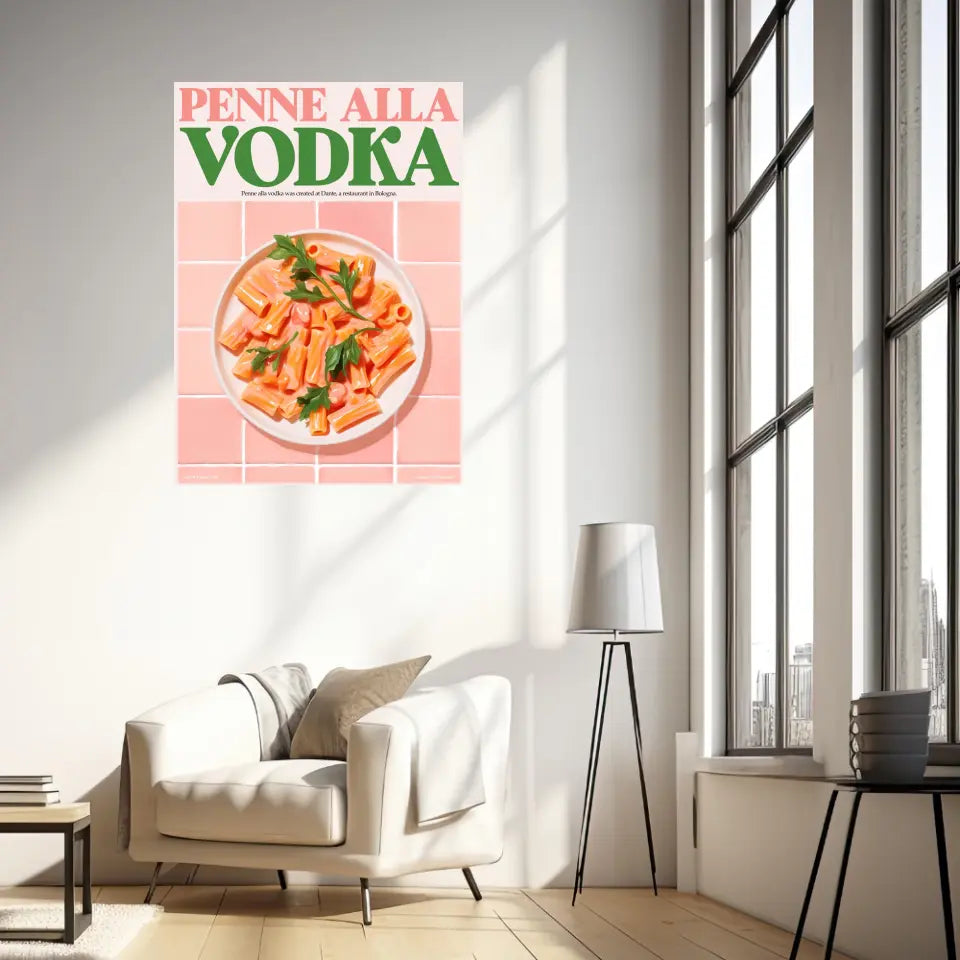 Affiche Et Tableau Cuisine Penne Alla Wodka