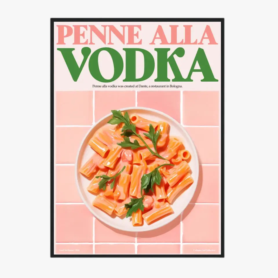 Affiche Et Tableau Cuisine Penne Alla Wodka