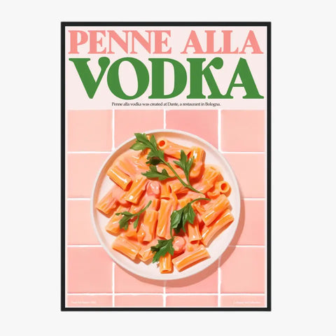 Affiche Et Tableau Cuisine Penne Alla Wodka