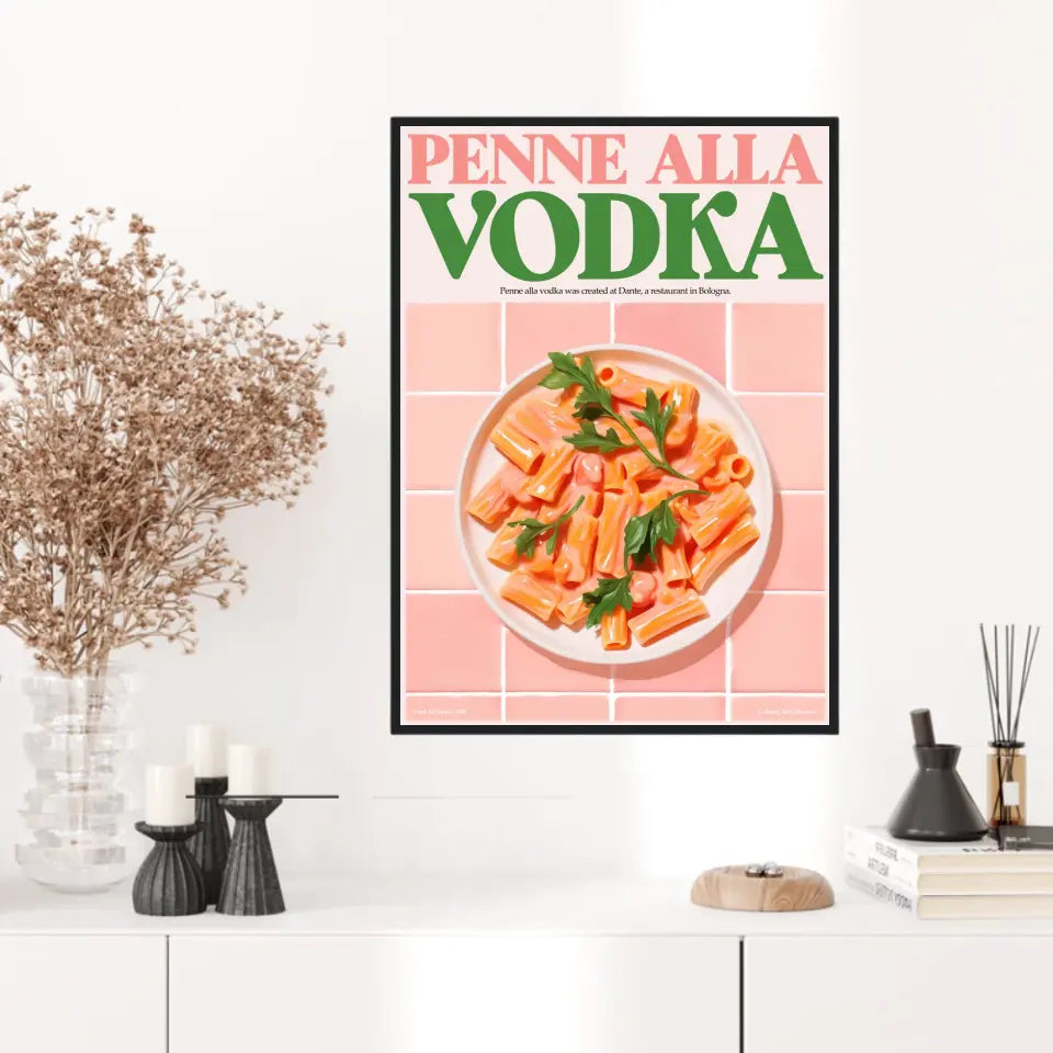 Affiche Et Tableau Cuisine Penne Alla Wodka