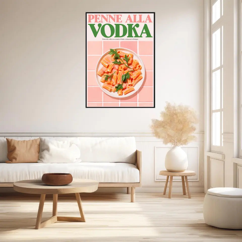 Affiche Et Tableau Cuisine Penne Alla Wodka