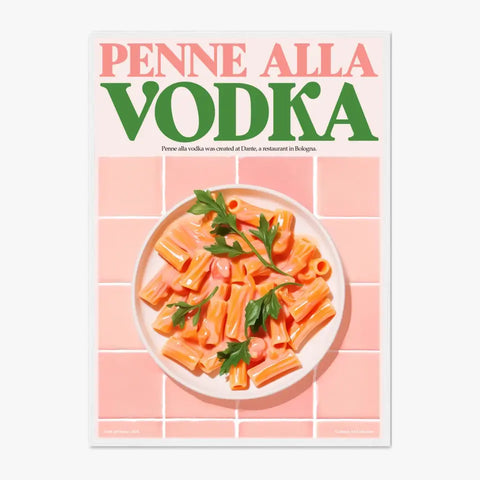 Affiche Et Tableau Cuisine Penne Alla Wodka