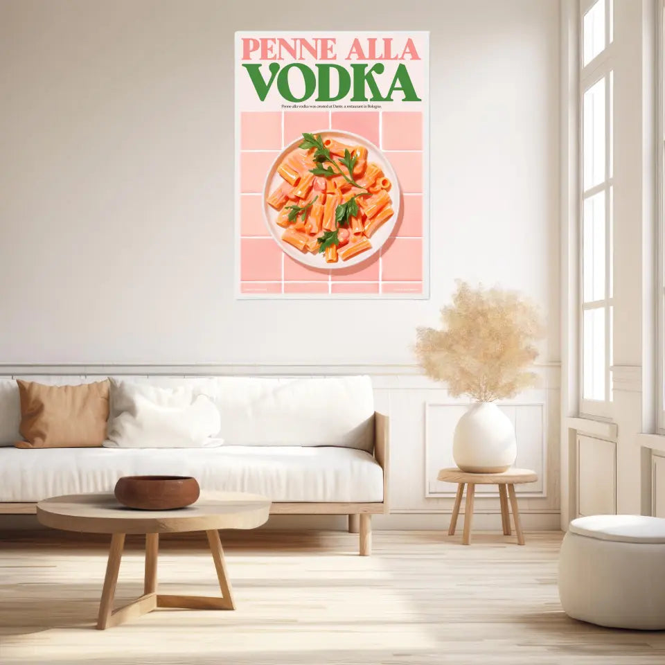 Affiche Et Tableau Cuisine Penne Alla Wodka