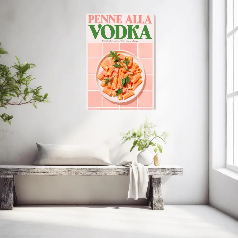 Affiche Et Tableau Cuisine Penne Alla Wodka