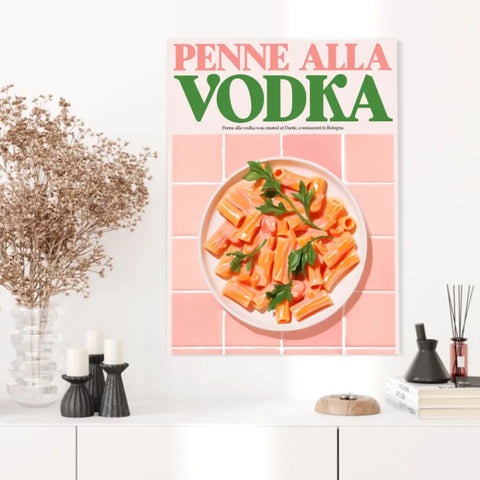 Affiche Et Tableau Cuisine Penne Alla Wodka