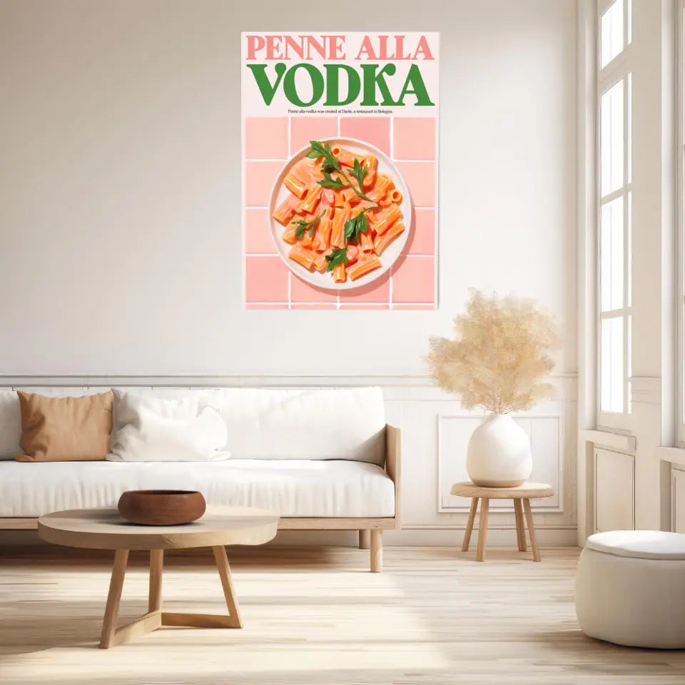 Affiche Et Tableau Cuisine Penne Alla Wodka