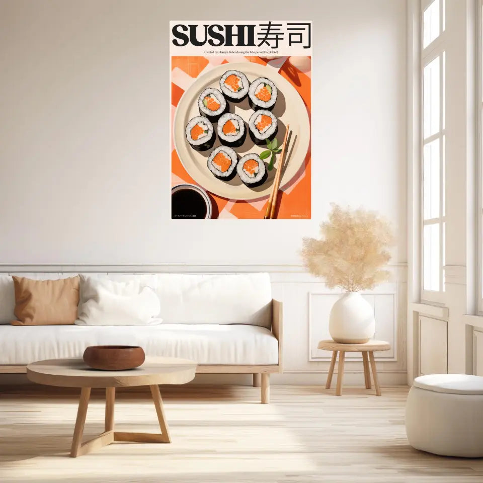 Affiche Et Tableau Cuisine Sushi