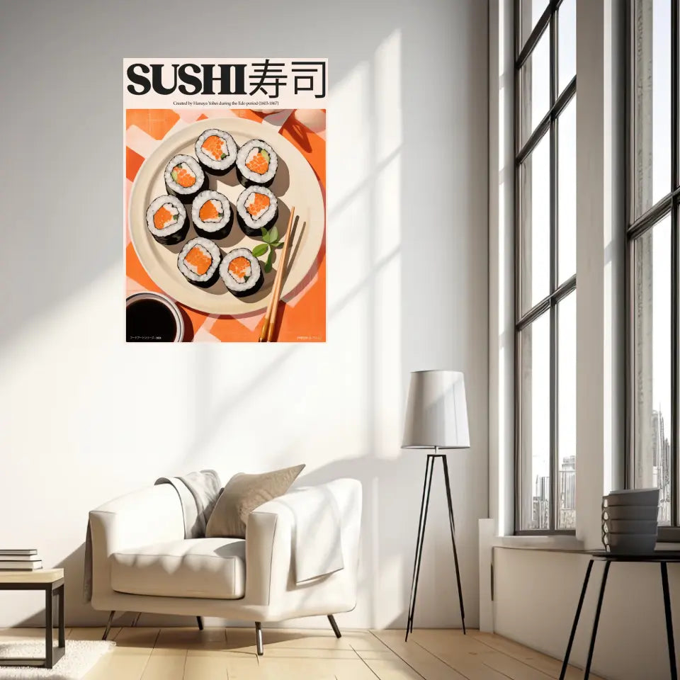 Affiche Et Tableau Cuisine Sushi