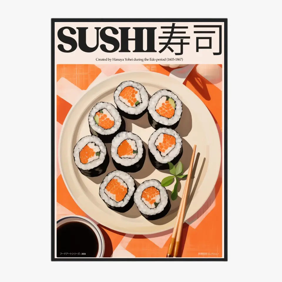 Affiche Et Tableau Cuisine Sushi