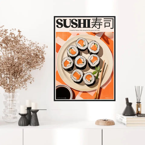 Affiche Et Tableau Cuisine Sushi