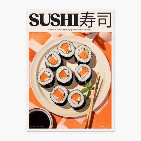 Affiche Et Tableau Cuisine Sushi