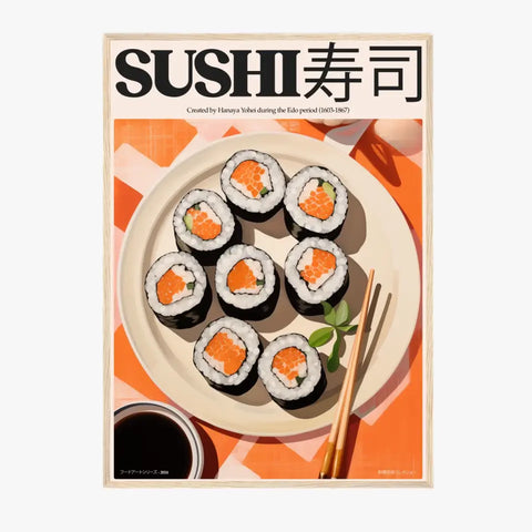 Affiche Et Tableau Cuisine Sushi