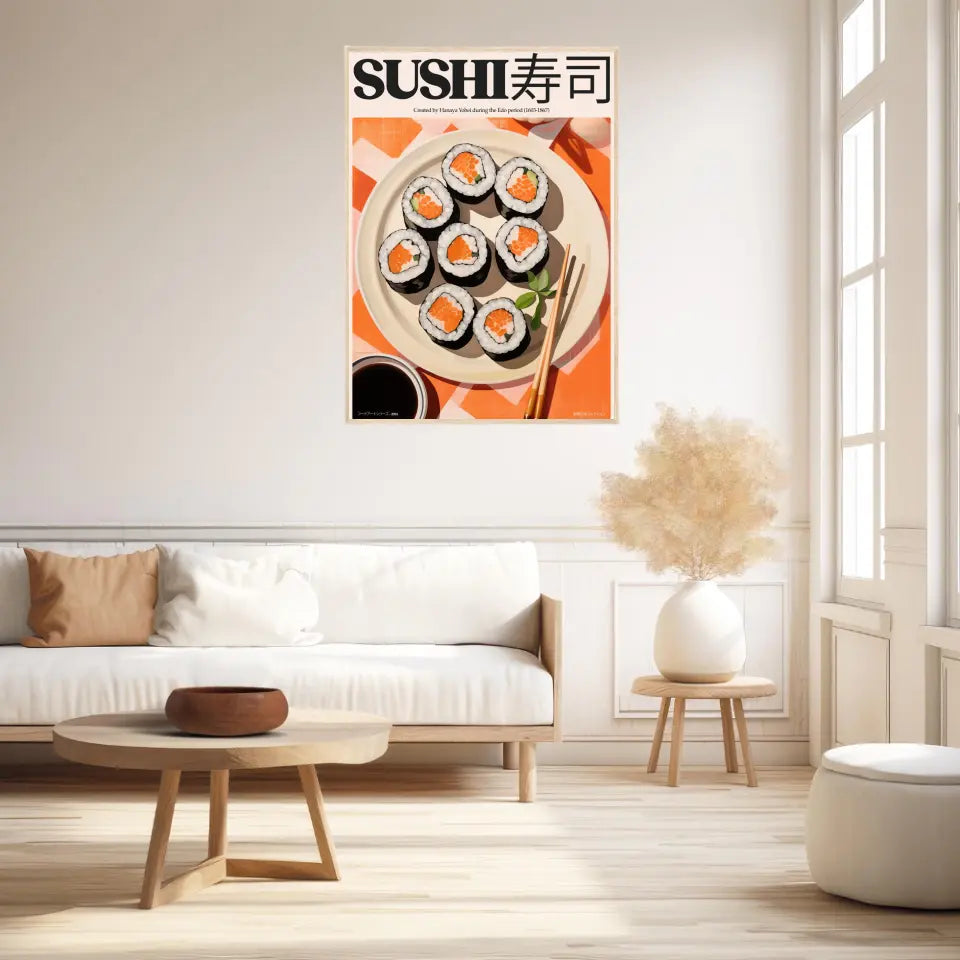 Affiche Et Tableau Cuisine Sushi