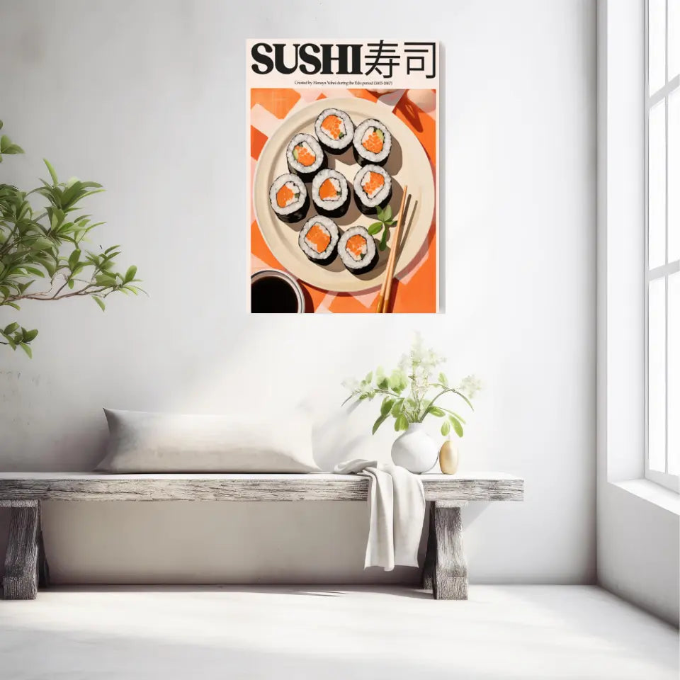 Affiche Et Tableau Cuisine Sushi