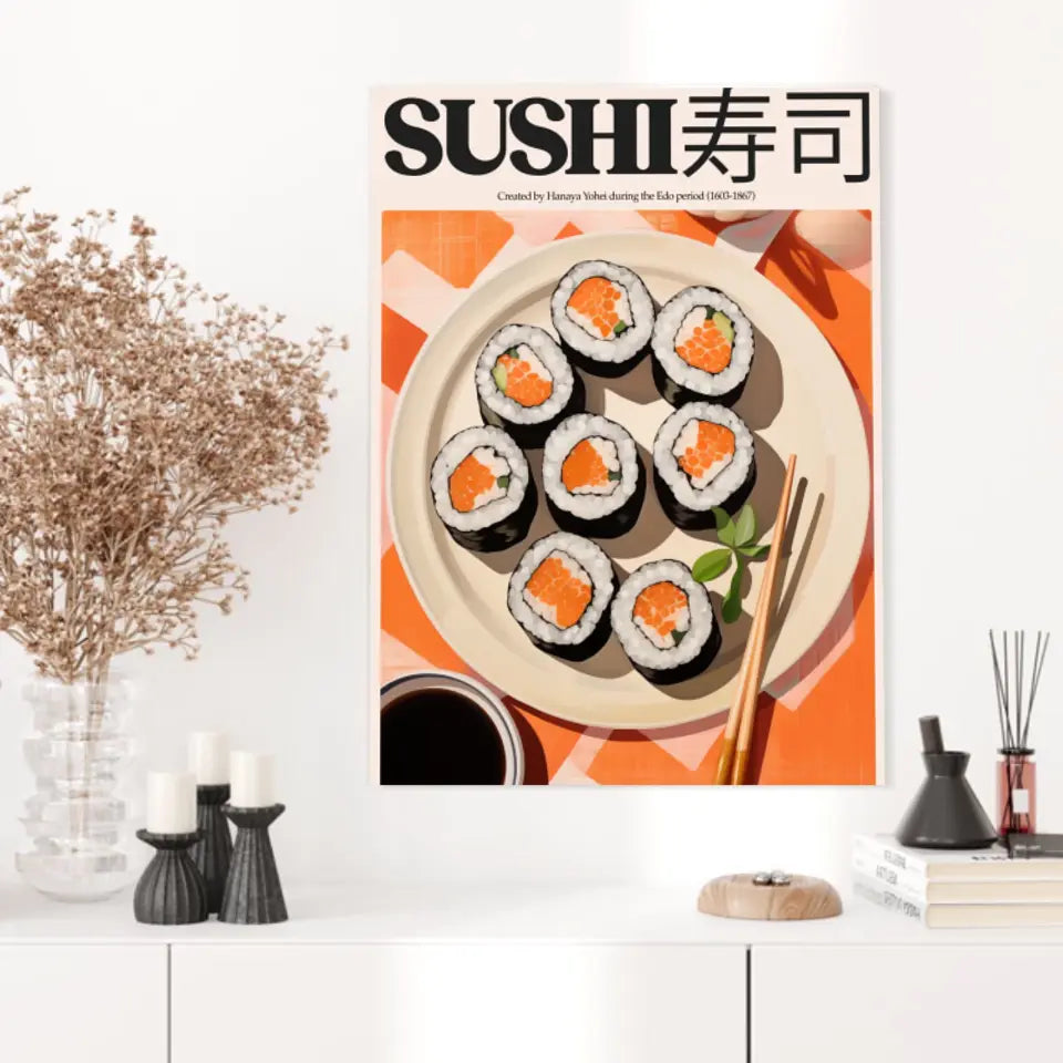 Affiche Et Tableau Cuisine Sushi