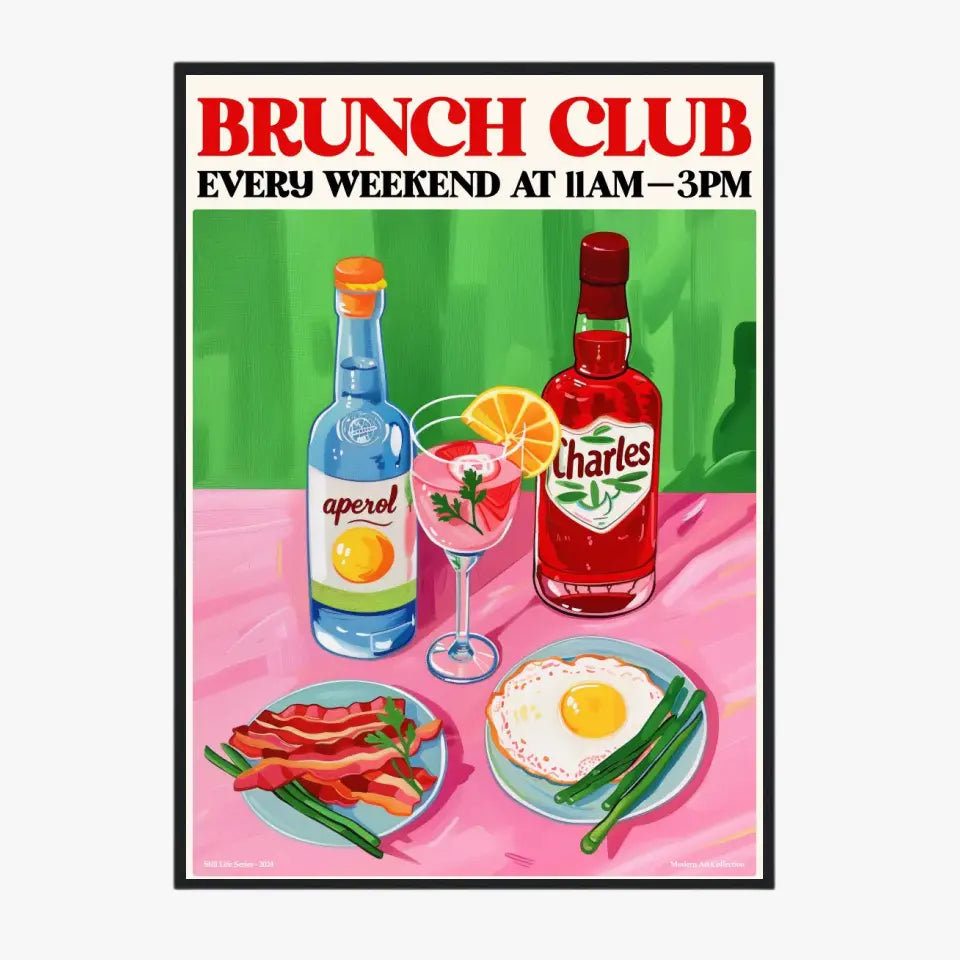 Affiche Et Tableau Cuisine Brunch Club